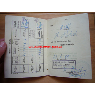 Shooting book of the HJ - Certificate for the Shooting badge
