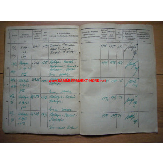 Wehrmacht Fahrtenbuch (Chevrolet LKW) & Ausweis für Athen
