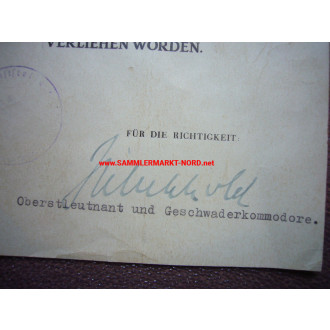 Luftwaffe Urkundengruppe - Ergänzugszerstörergruppe