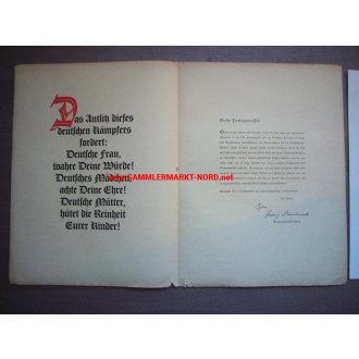 Great Propaganda certificate - NS Frauenschaft