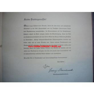 Great Propaganda certificate - NS Frauenschaft