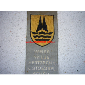 Ehrenband für Ritterkreuzträger der 5. Infanterie Division