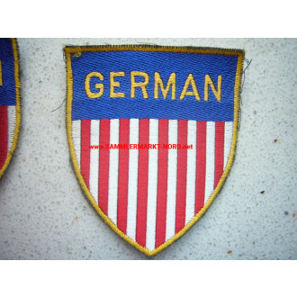 US Besatzungstruppe - Armabzeichen für deutsche Einheiten des La