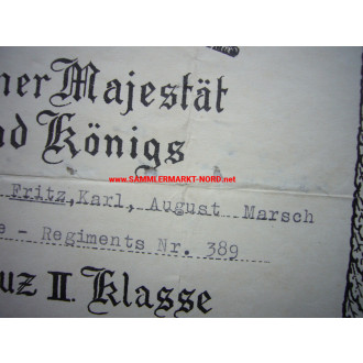 Eiserne Kreuz Urkunde - Generalmajor GERHARD TAPPEN (Pour le Merite)