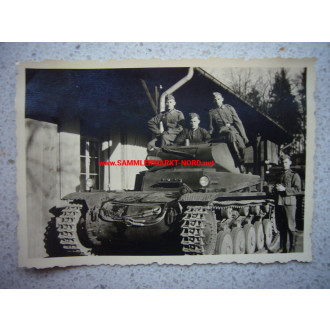 Wehrmacht Panzer IIc (version with round tub)