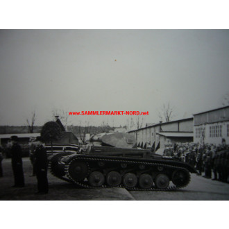 4 x Vereidigungsfeier eines Panzer Regiment