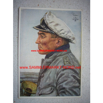 Willrich Postkarte - GÜNTER PRIEN (U-Boot)