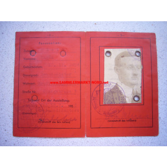 Fire Department Neudieringhausen - ID card