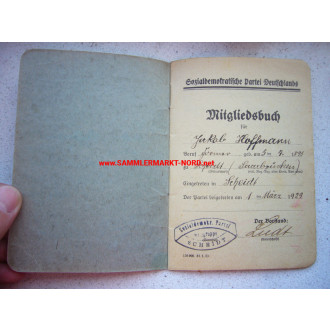 Social Democratic Party of Germany (SPD) - Membership Book 1929