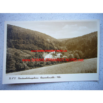 NSV children rest home Sippachmühle - Postcard