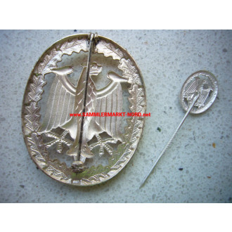 Bundeswehr - Leistungsabzeichen in Silber + Miniatur
