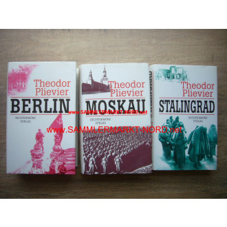 3 x Buch Stalingrad, Moskau & Berlin