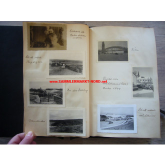 Luftwaffe - Schmiedeeisernes Fotoalbum 5,3 kg (!)