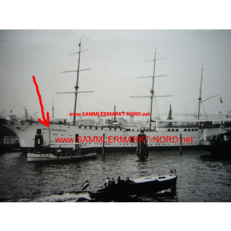 2 x Foto Kriegsmarine Segelschiff HEIN GODEWIND