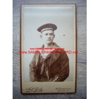 Cabinet Photo - Imperial Navy - Sailor