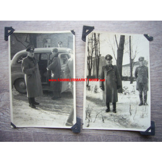 2 x Foto Wehrmacht Generalveterinär DR. MÜLLER