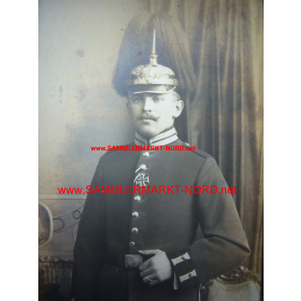 Kabinettfoto - Offizier des Berliner Garde Regiment