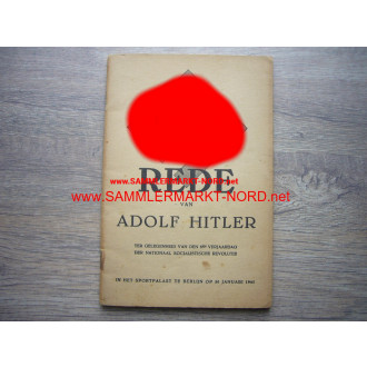 Rede van Adolf Hitler 1941 (auf holländisch!)