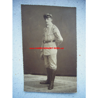 Boy Scout Musician 1917 - portrait photo