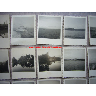 53 x photo US Navy - warships, sinking, etc.