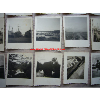 53 x photo US Navy - warships, sinking, etc.