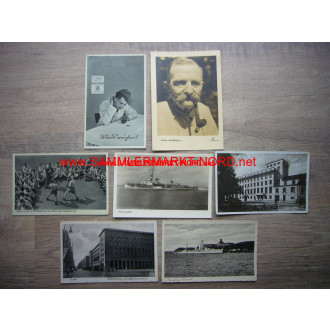7 x Postkarte 3. Reich / Wehrmacht - Konvolut