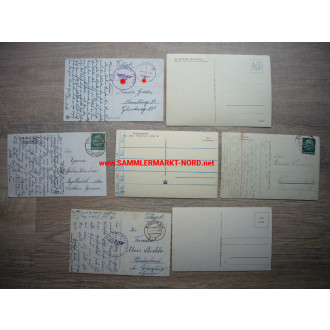 7 x Postkarte 3. Reich / Wehrmacht - Konvolut