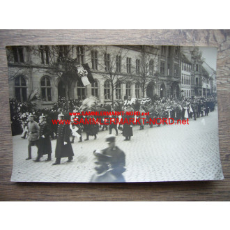 Dessau-Roßlau 1916 - Beerdigung vom Flieger OSWALD BOELCKE