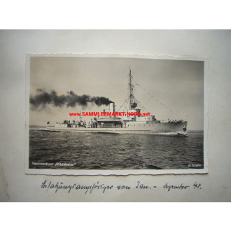 Kriegsmarine - test boat "Störtebeker" - album pages