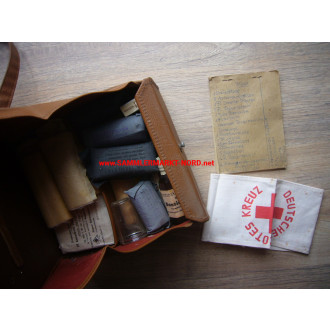 German Red Cross - medical bag with content