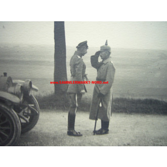 2 x large photo of Crown Prince Wilhelm of Prussia