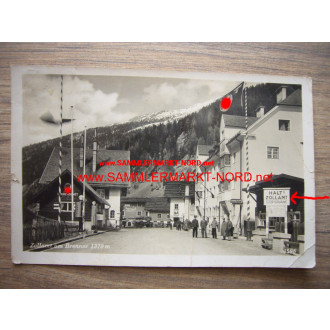 Zollamt am Brenner - Postkarte