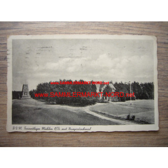 BDM Leisure Camp Mühlen (East Prussia) - Postcard