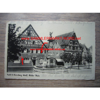 Roth bei Nürnberg - Adolf-Hitler-Platz - Postkarte