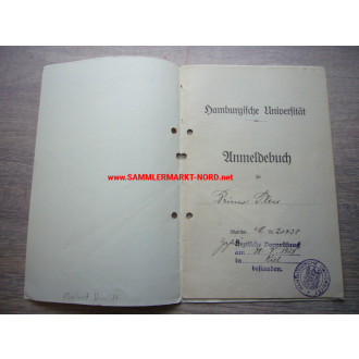 EBERHARD SCHMIDT (Rechtswissenschaftler) - Autograph (1934)
