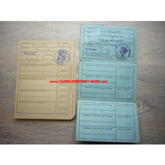 BRD 1949 - 2 x Personalausweis Britische Zone
