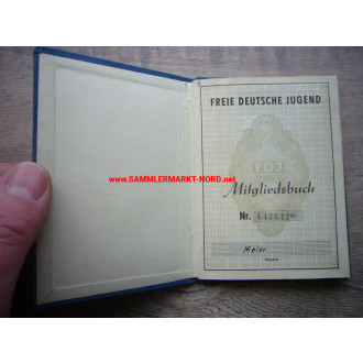 GDR - FDJ Free German Youth - Membership Book