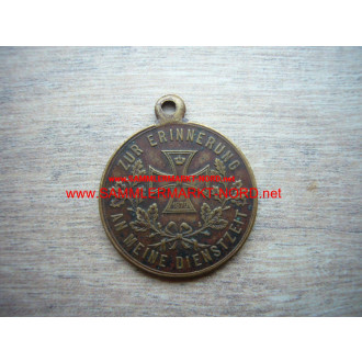 Bavaria Medal - In memory of my service time - 1870