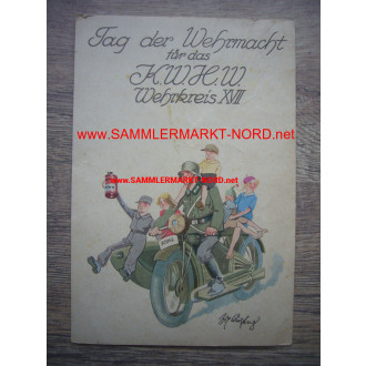 Tag der Wehrmacht - Wehrkreis XVII - Postkarte