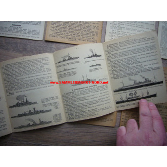 7 x Navy document (ship types, etc.)
