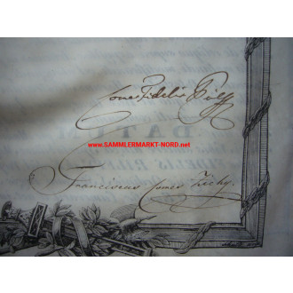 K.u.K. Austria - Emperor Ferdinand I - Autograph