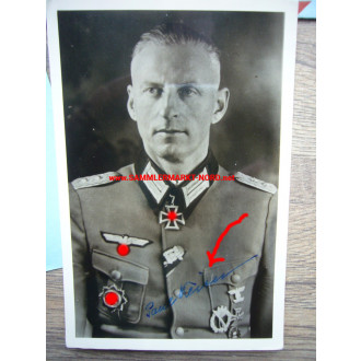 Oberst PAUL KEISER (GR 326) - Autograph