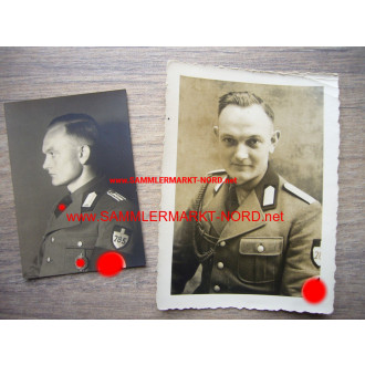 2 x Portraitfoto RAD Reichsarbeitsdienst