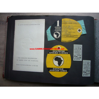 Fotoalbum - Reederei Deutsche Afrika Linien - 1939
