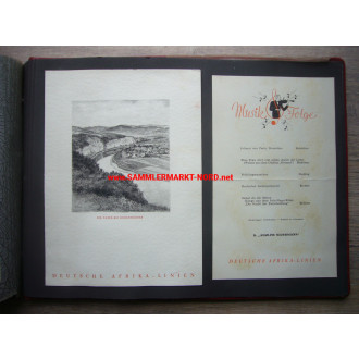 Fotoalbum - Reederei Deutsche Afrika Linien - 1939